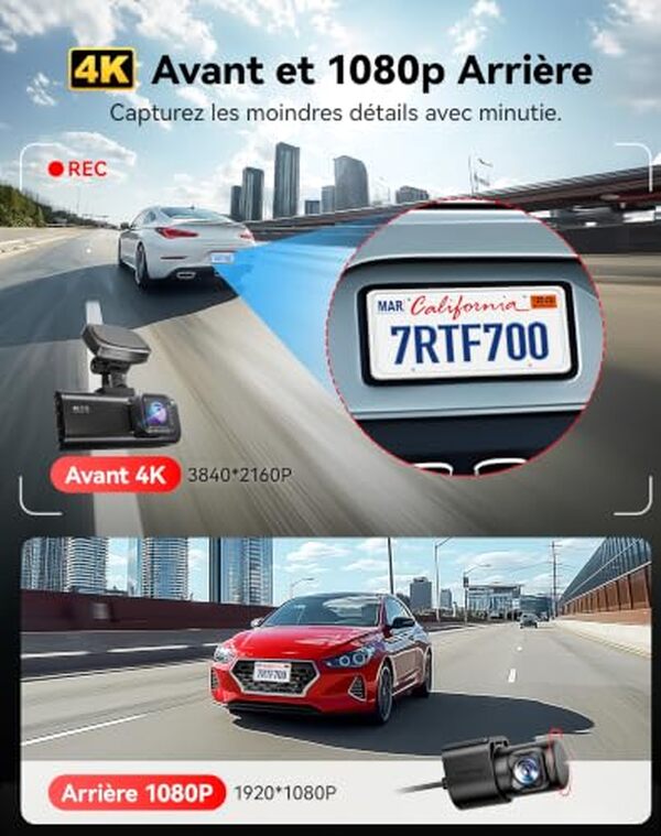 Découvrez notre test complet de la dashcam Redtiger 4K : performances vidéo 4K, sécurité optimale et fonctionnalités avancées pour protéger votre véhicule.