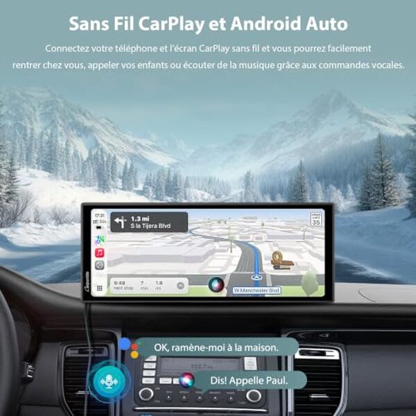 Découvrez le test complet du Carpuride W125P : autoradio Android 11 avec grand écran tactile 26 pouces et caméra de recul intégrée pour une meilleure sécurité routière.