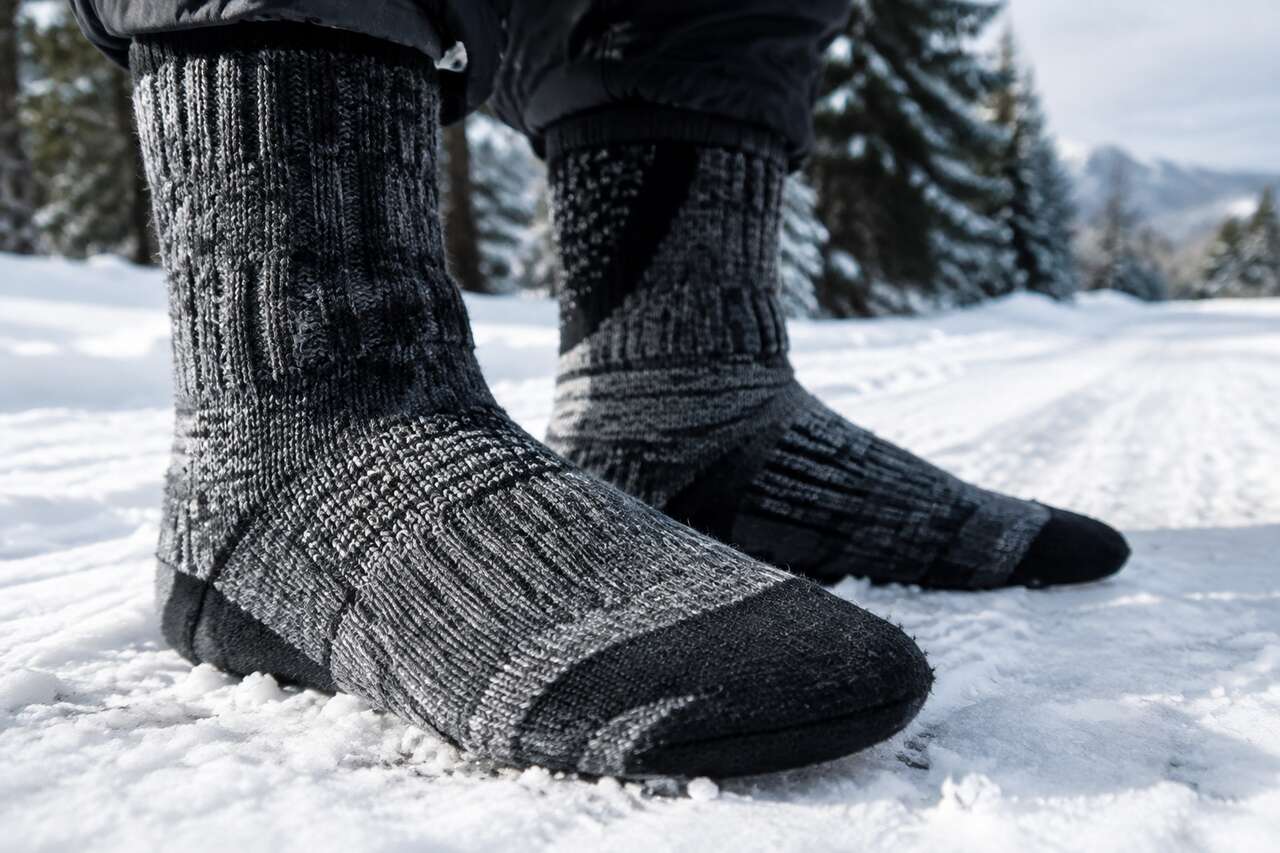 Chaussettes neige ultra-résistantes : à quoi ça sert et ce que ça vaut sur route Chaussettes neige ultra-résistantes : à quoi ça sert et ce que ça vaut sur route