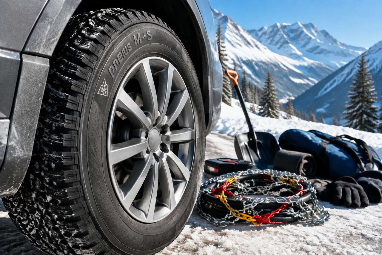Check-list avant achat et départ en zone montagne: marquages, équipements et preuve en cas de contrôle Check-list avant achat et départ en zone montagne: marquages, équipements et preuve en cas de contrôle