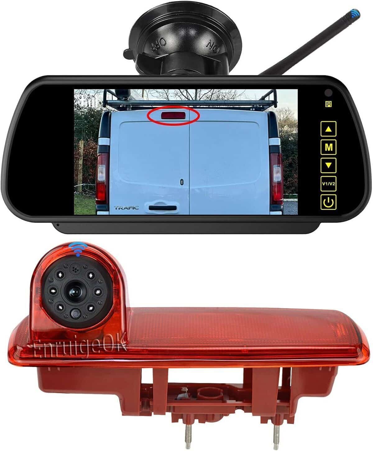 Test caméra de recul EnruigeOK Full HD pour Renault Trafic van