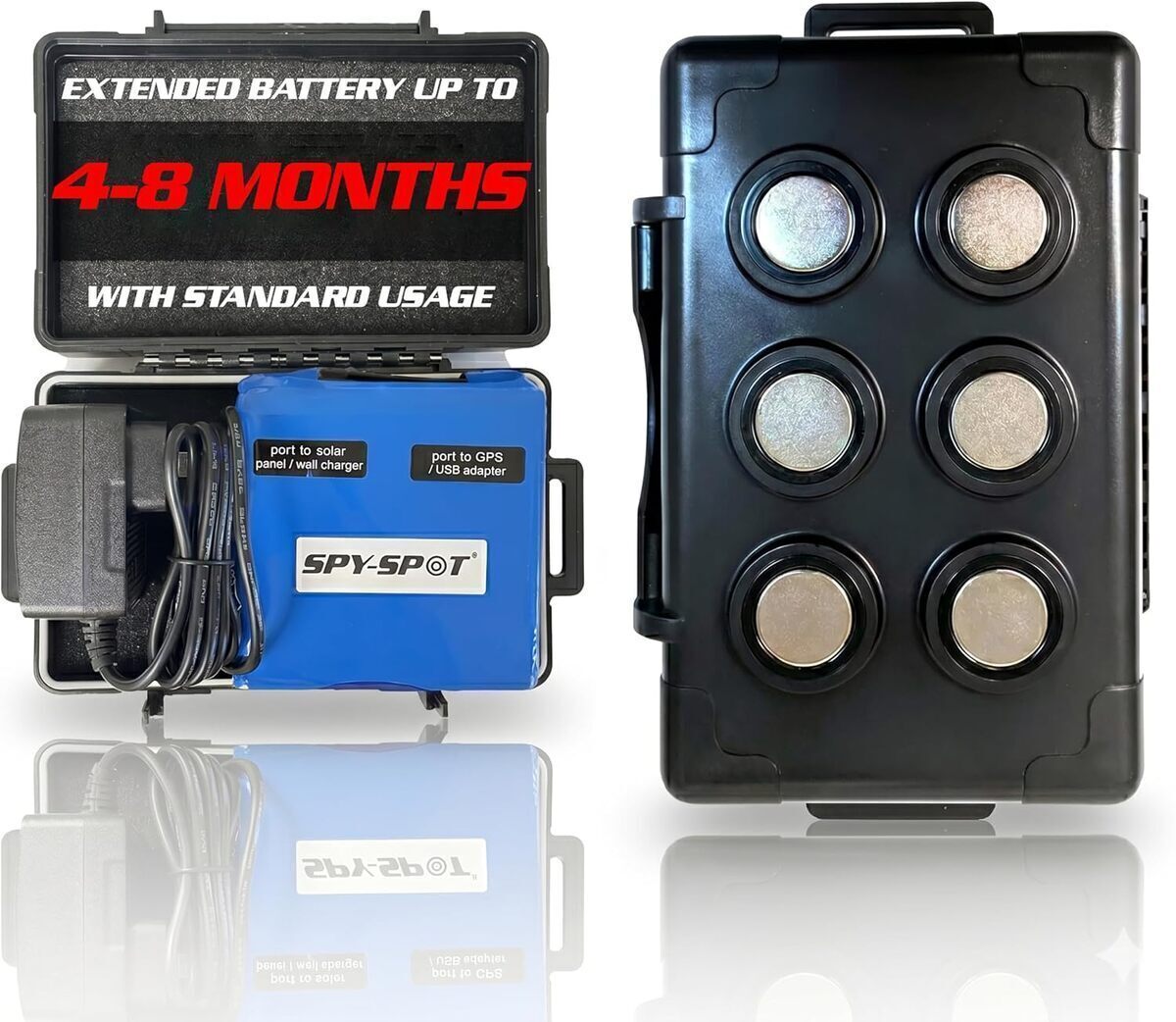Test de la batterie longue durée SpySpot pour traceurs GPS