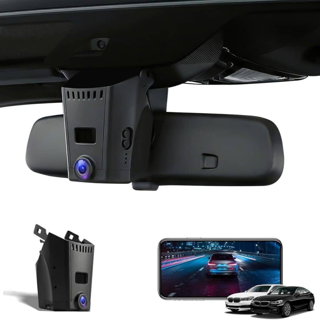 Test de la dashcam Camecho 4K vision nocturne pour BMW série 5 et 7