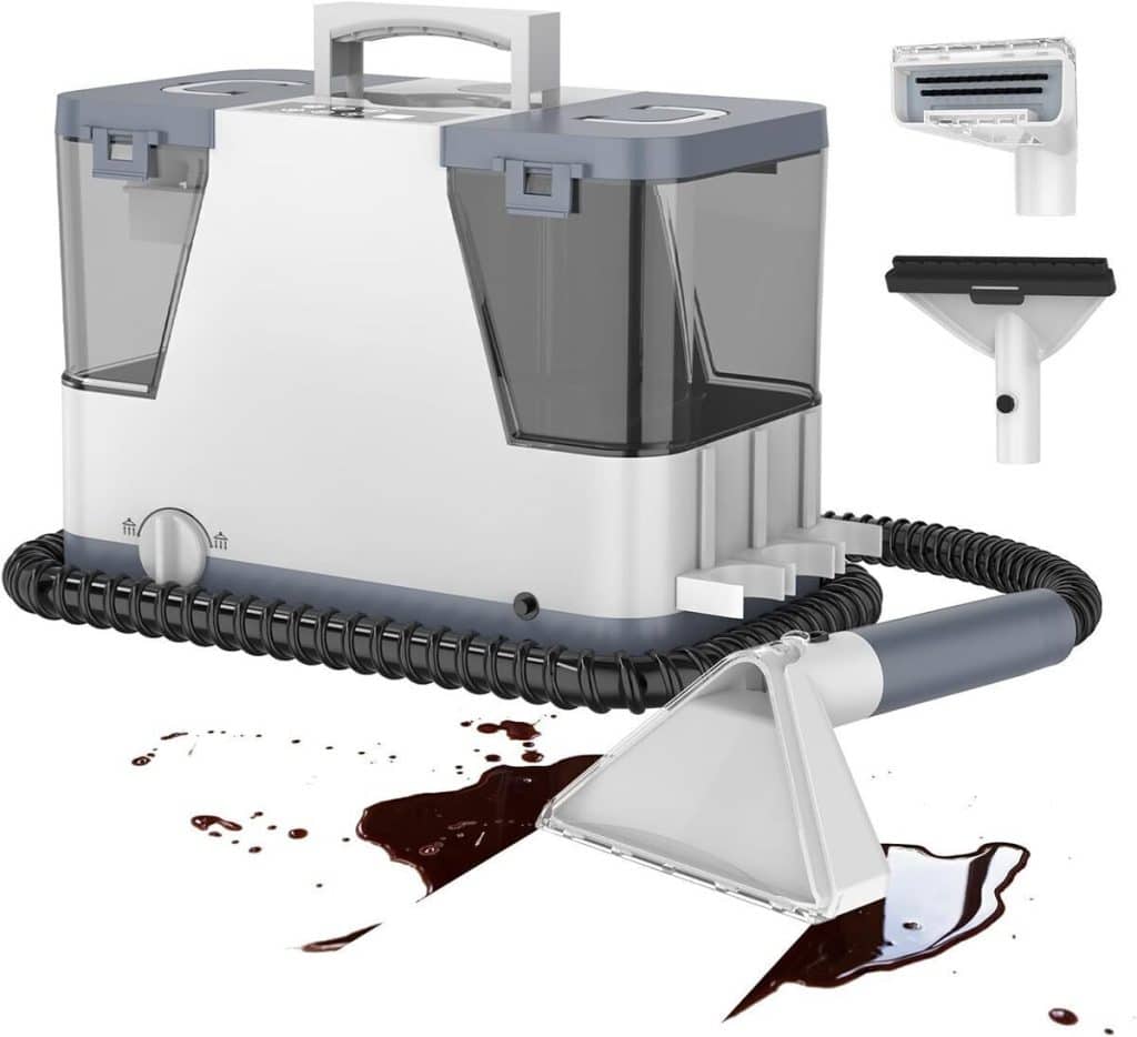 Test de la shampouineuse nettoyeur 2500W : efficacité et compacité
