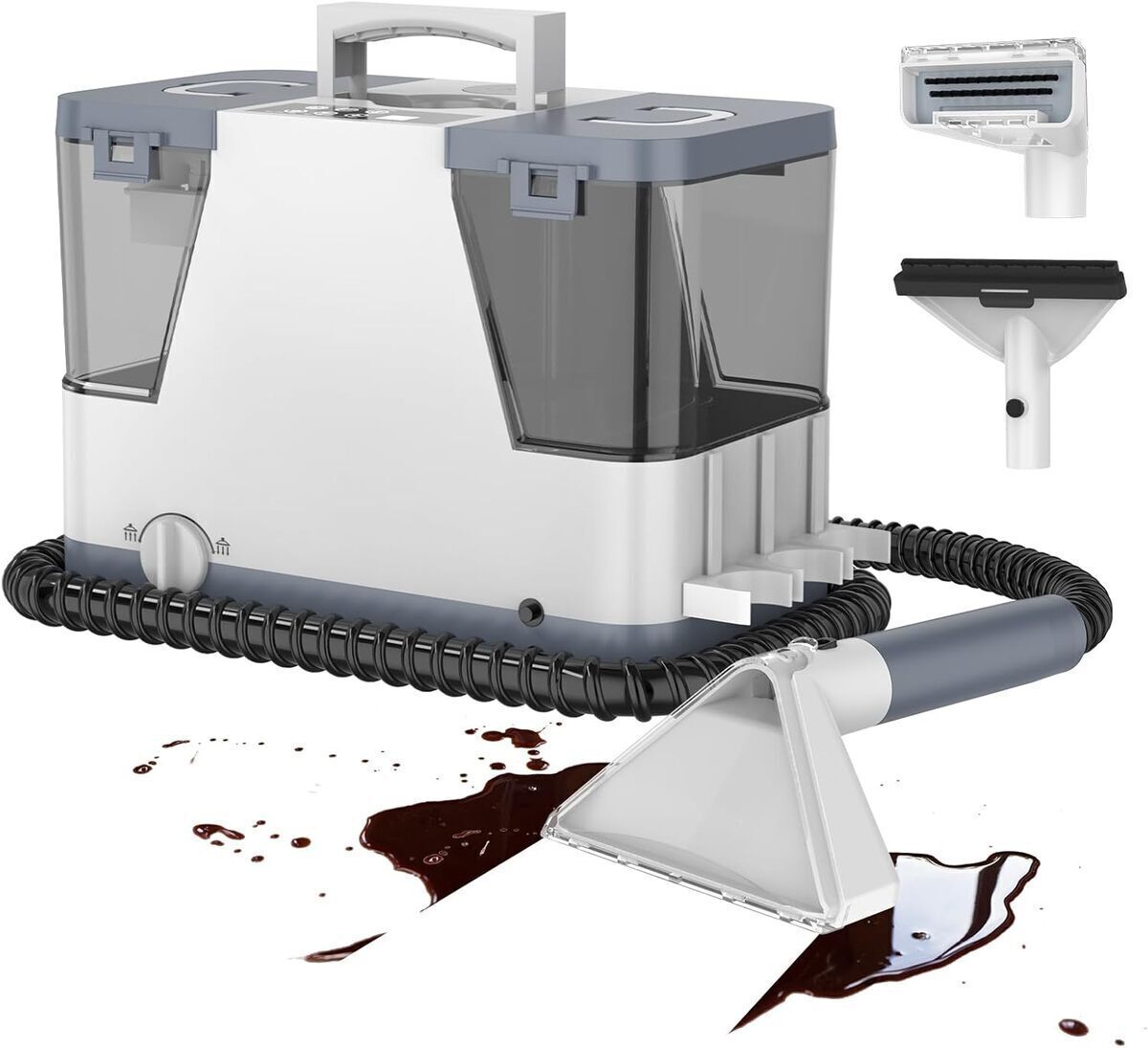 Test de la shampouineuse nettoyeur 2500W : efficacité et compacité
