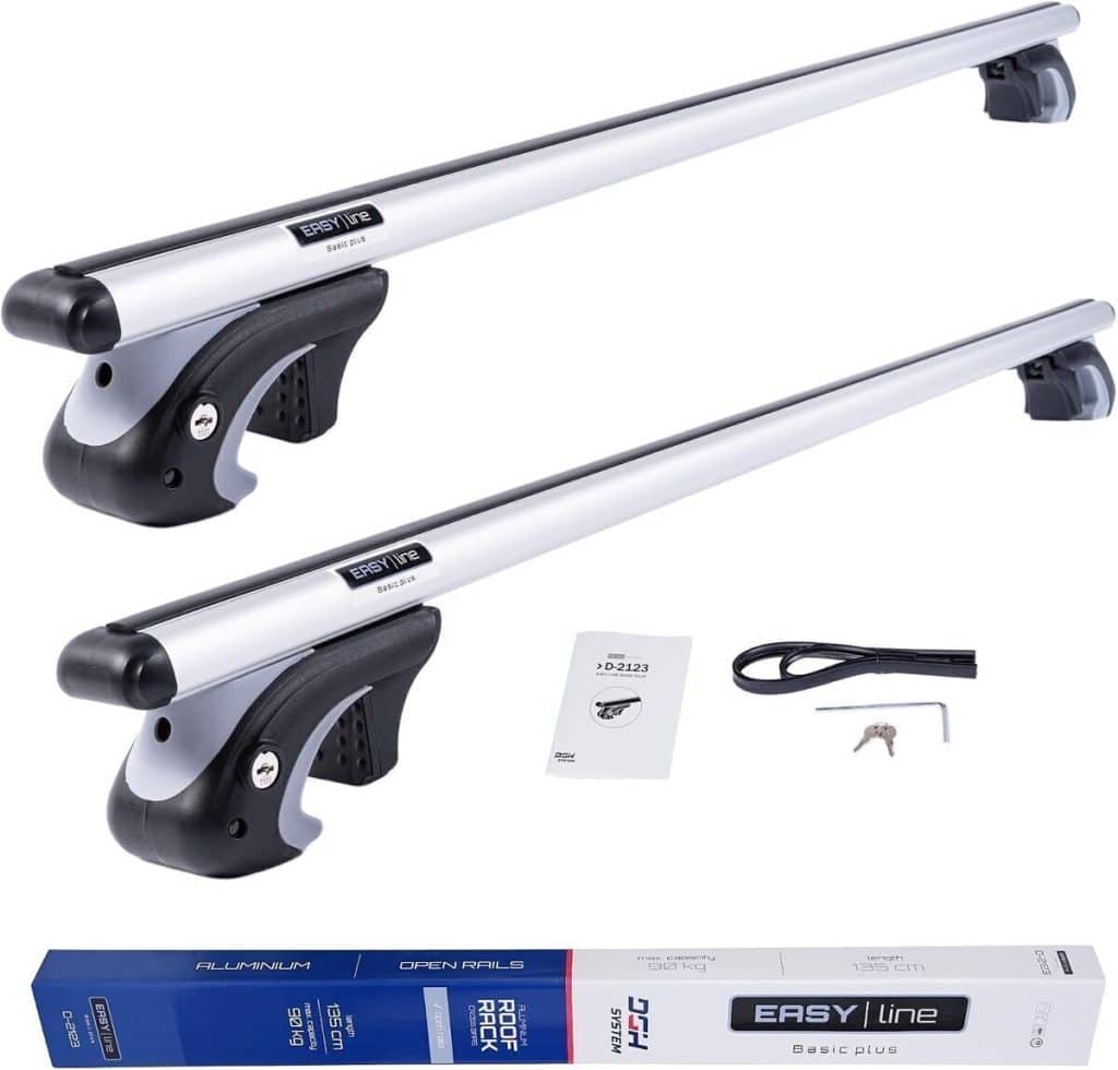 Test des barres de toit DGH System Easy Line Basic Plus pour Nissan Qashqai J10