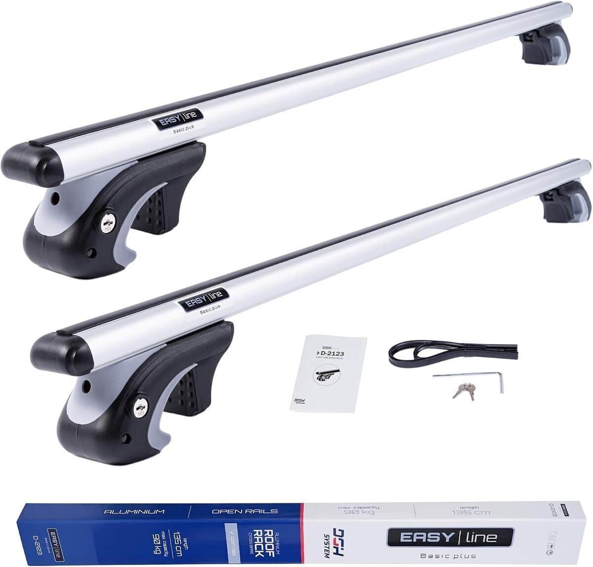 Test des barres de toit DGH System Easy Line Basic Plus pour Nissan Qashqai J10