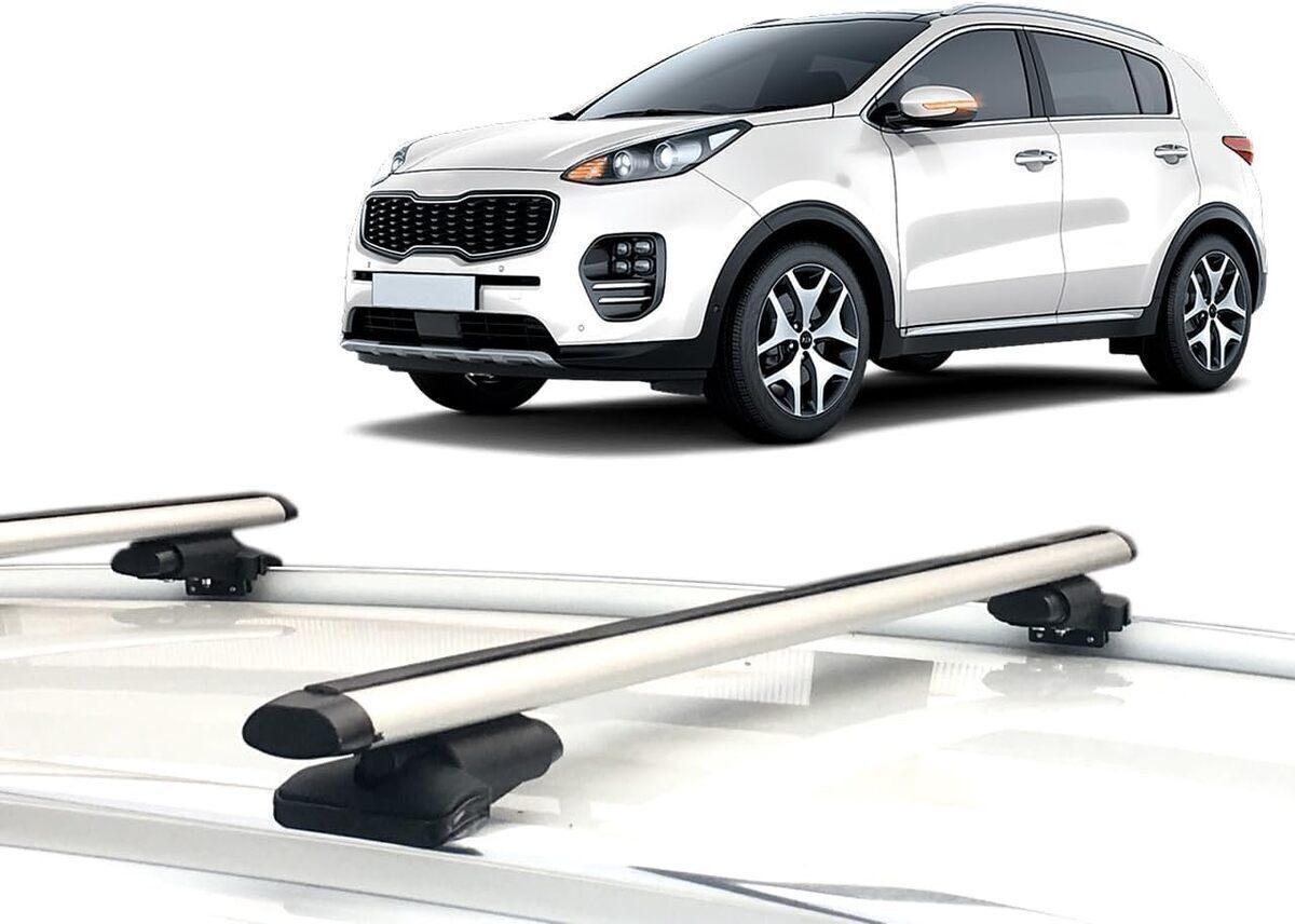 Test des barres de toit en aluminium pour KIA Sportage QL