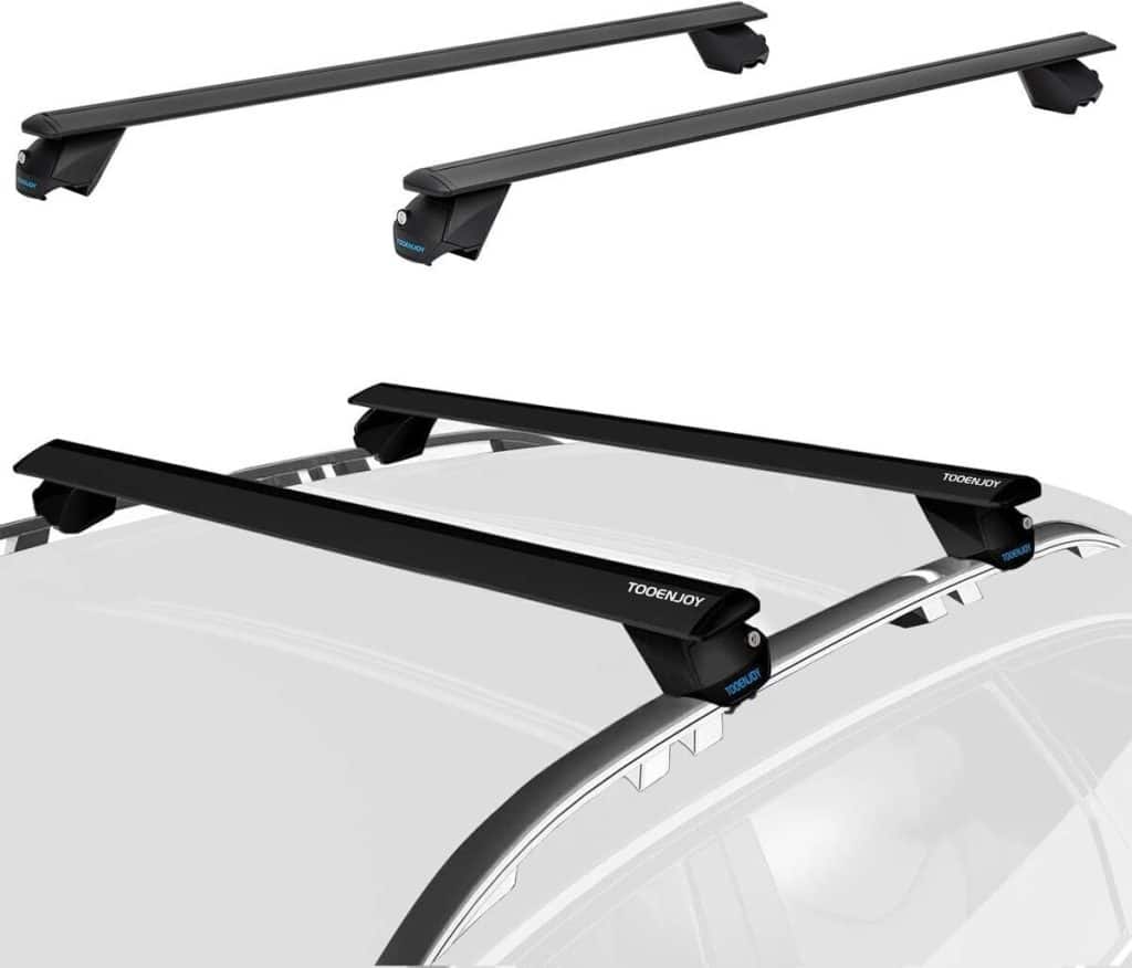 Test des barres transversales Cowvie 138 cm avec serrures à clé