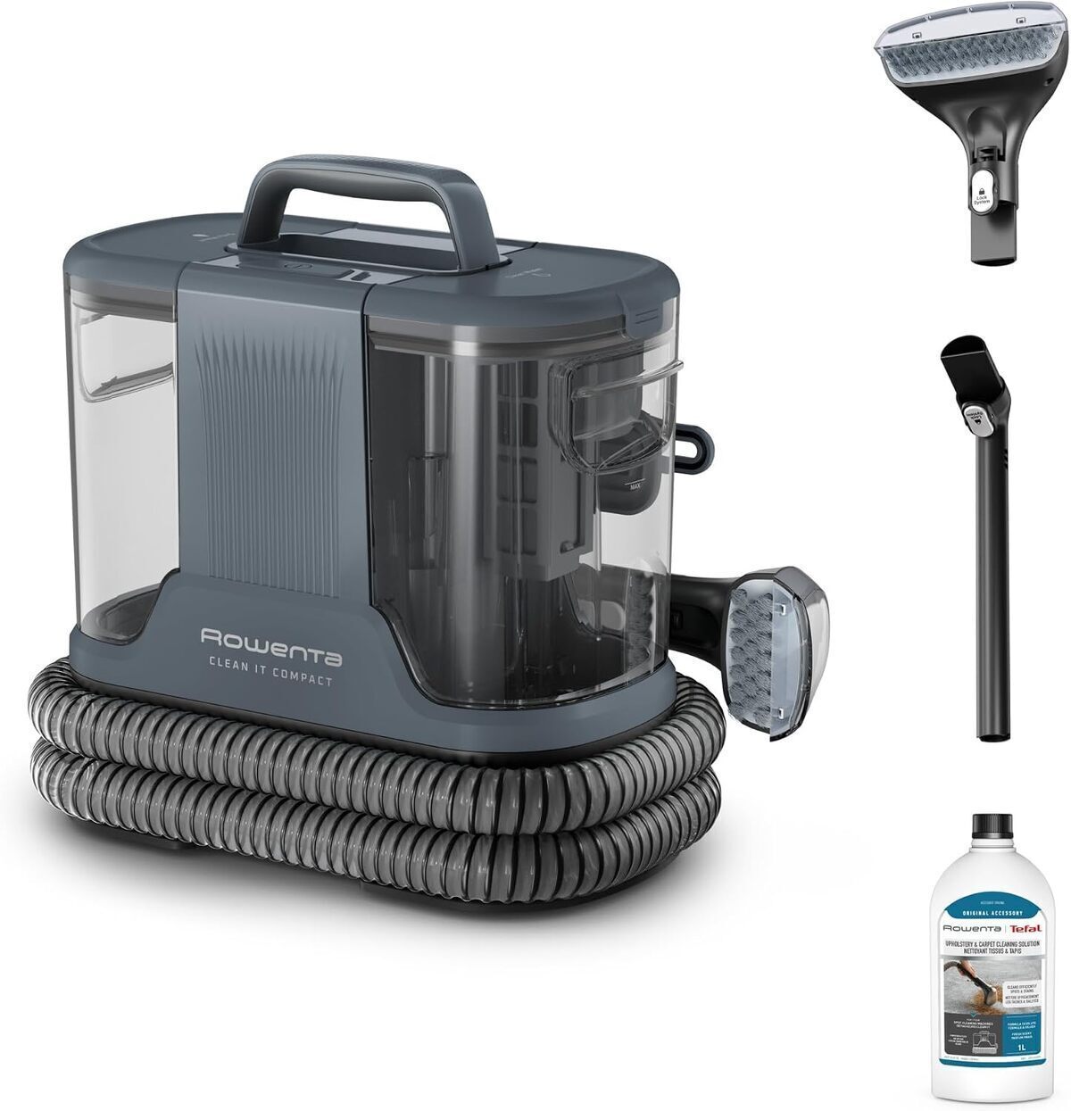 Test Rowenta Clean It Compact : shampouineuse 400W efficace et portable