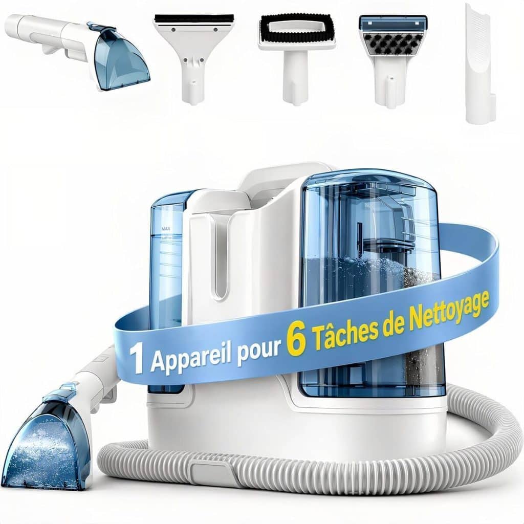 Test shampouineuse 16 KPa : puissance et efficacité