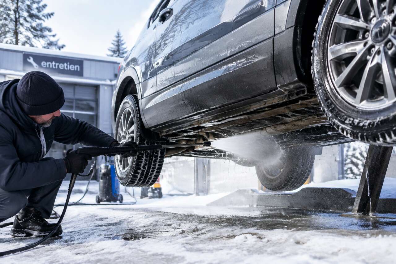 Lavage, sel et corrosion: prot&eacute;ger carrosserie et soubassements